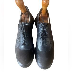 Stephane Kelian leather and suede shoes